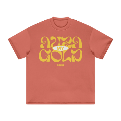 "MY AURA GOLD" Heavyweight Tee