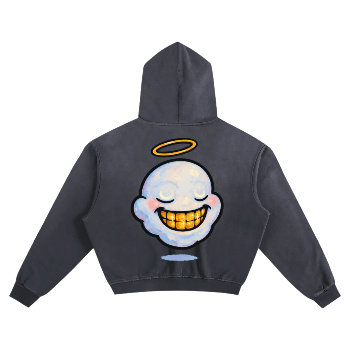 "HIGHLY FAVORED" Sunfade Boxy Hoodie