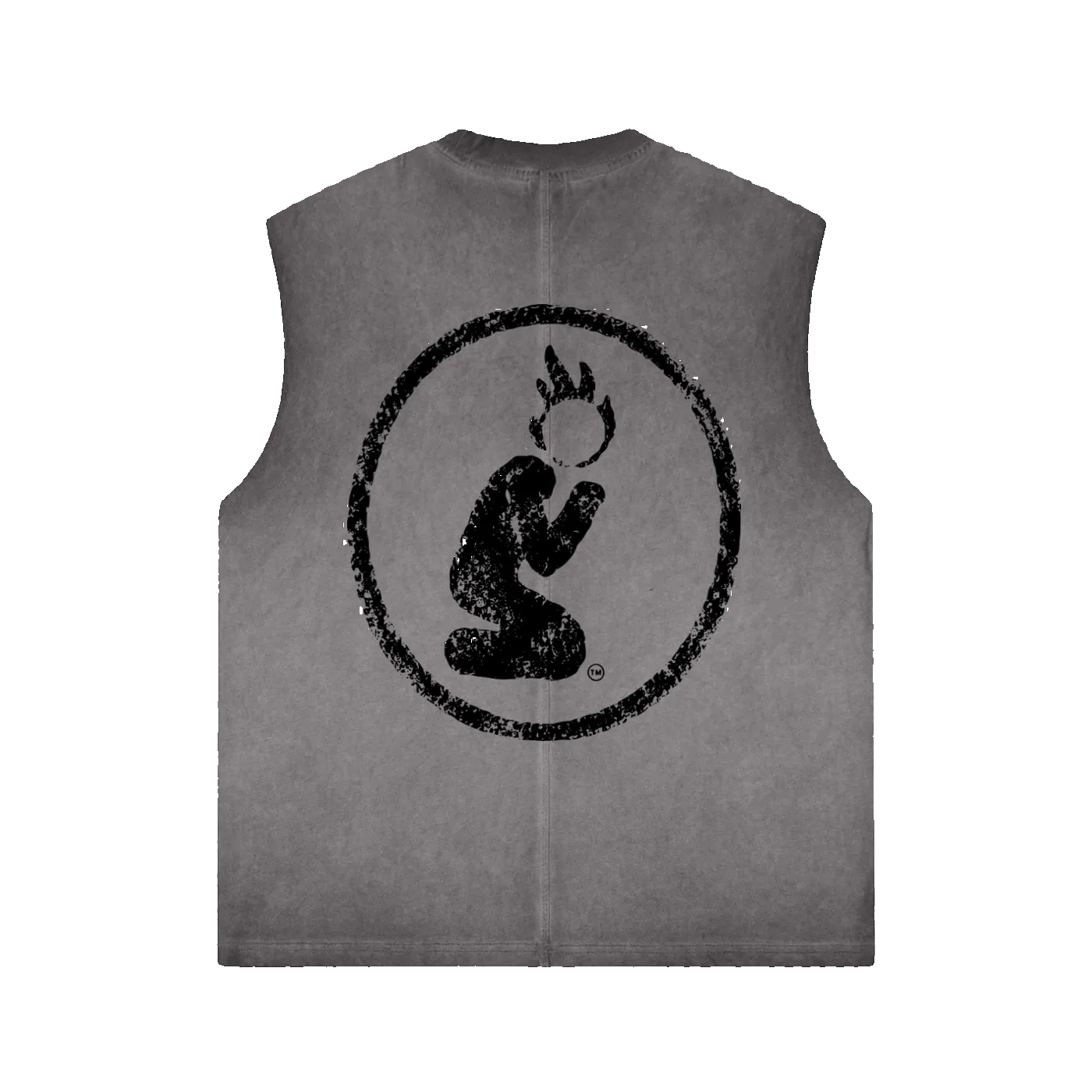 CUTOFF BRAND TEE -ASH-