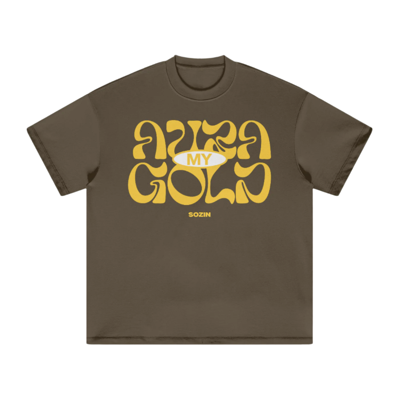 "MY AURA GOLD" Heavyweight Tee