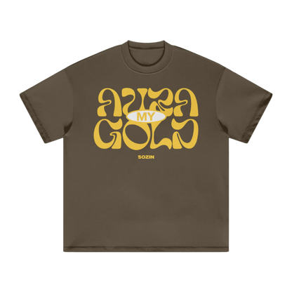 "MY AURA GOLD" Heavyweight Tee