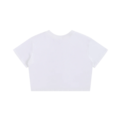 "HIGHLY FAVORED" Seamless Baby Tee (White)(WOMENS)