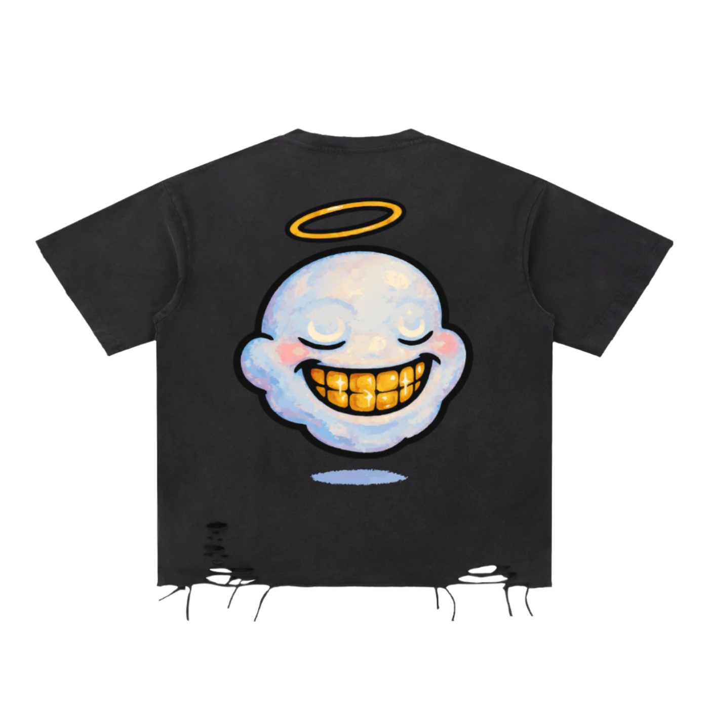 "HIGHLY FAVORED" Torn Grace Tee