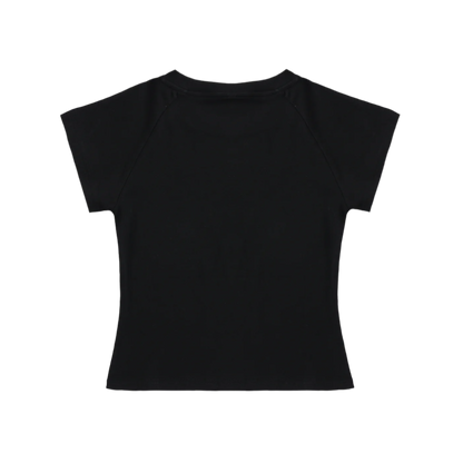 "BLESSED SOZIN" Raglan Sleeve Bodycon Top(WOMENS)