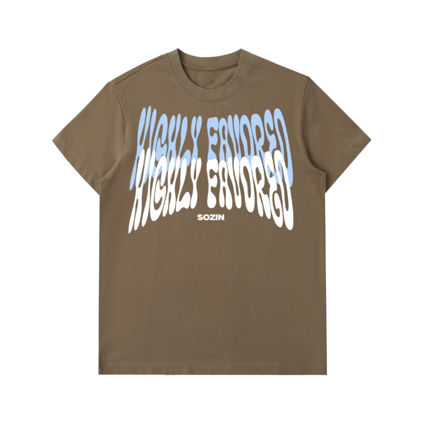 "HIGHLY FAVORED" Essential Fit Heavy Tee