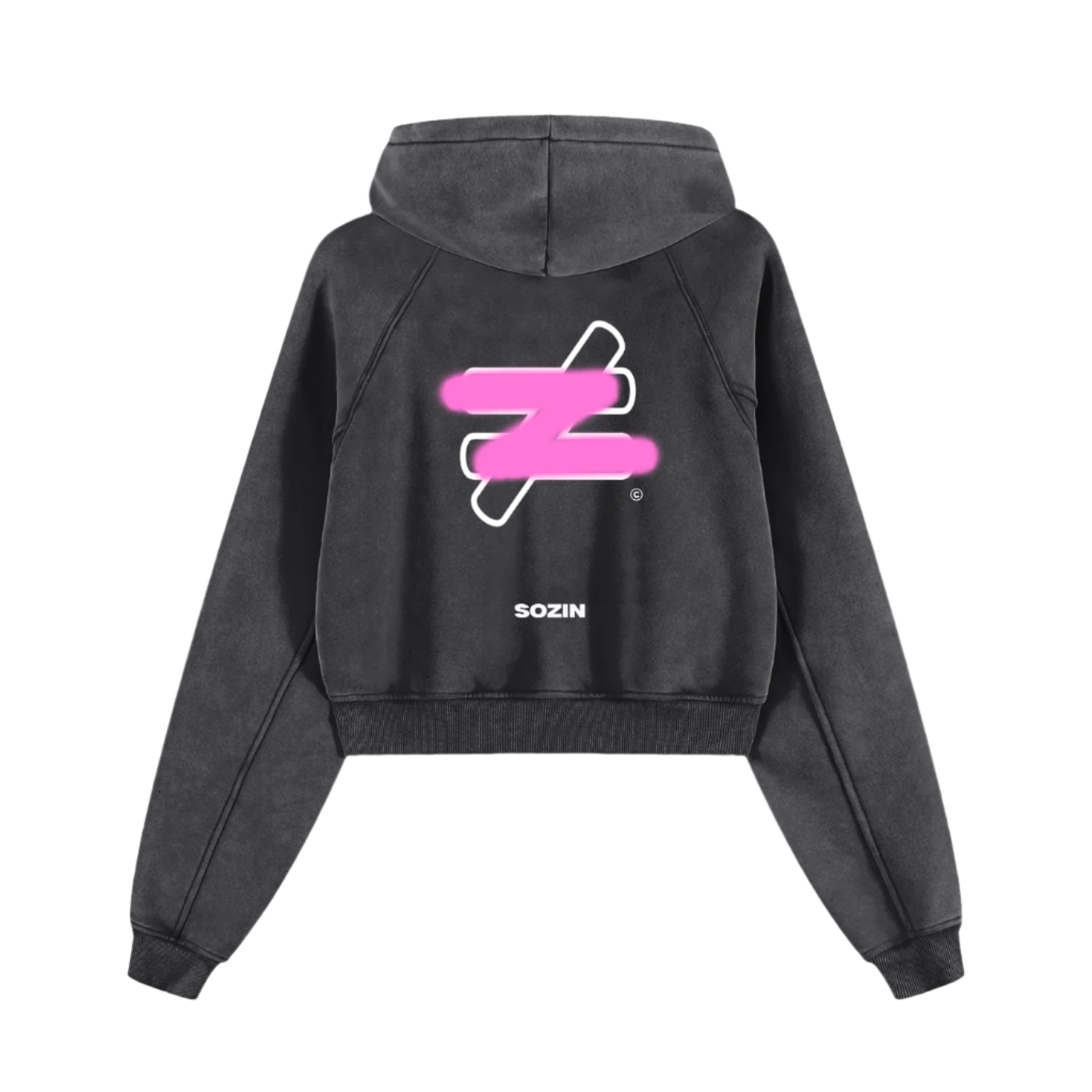 SOZIN ORIGINAL WOMENS CROP HOODIE