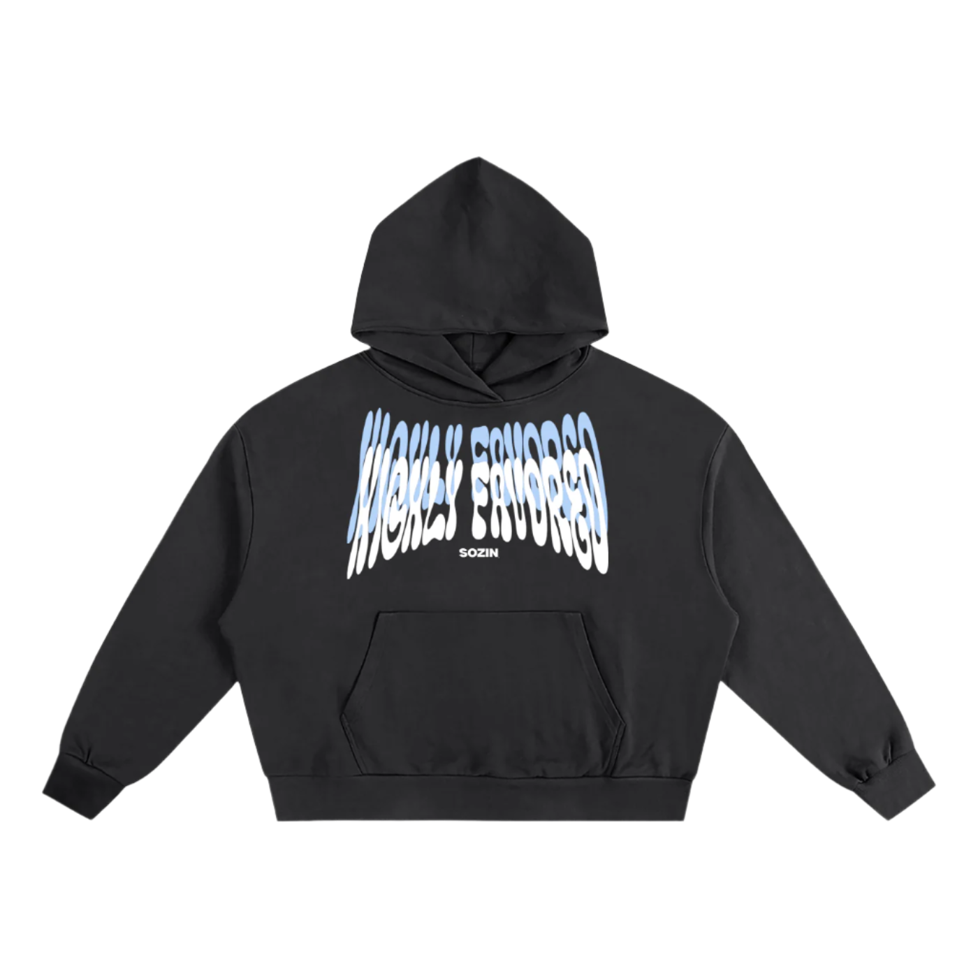 "HIGHLY FAVORED" Boxy Oversized Hoodie