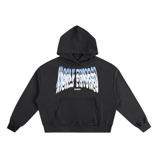 "HIGHLY FAVORED" Boxy Oversized Hoodie