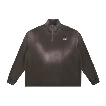 SOZIN© STARFADE QUARTER-ZIP SWEATSHIRT