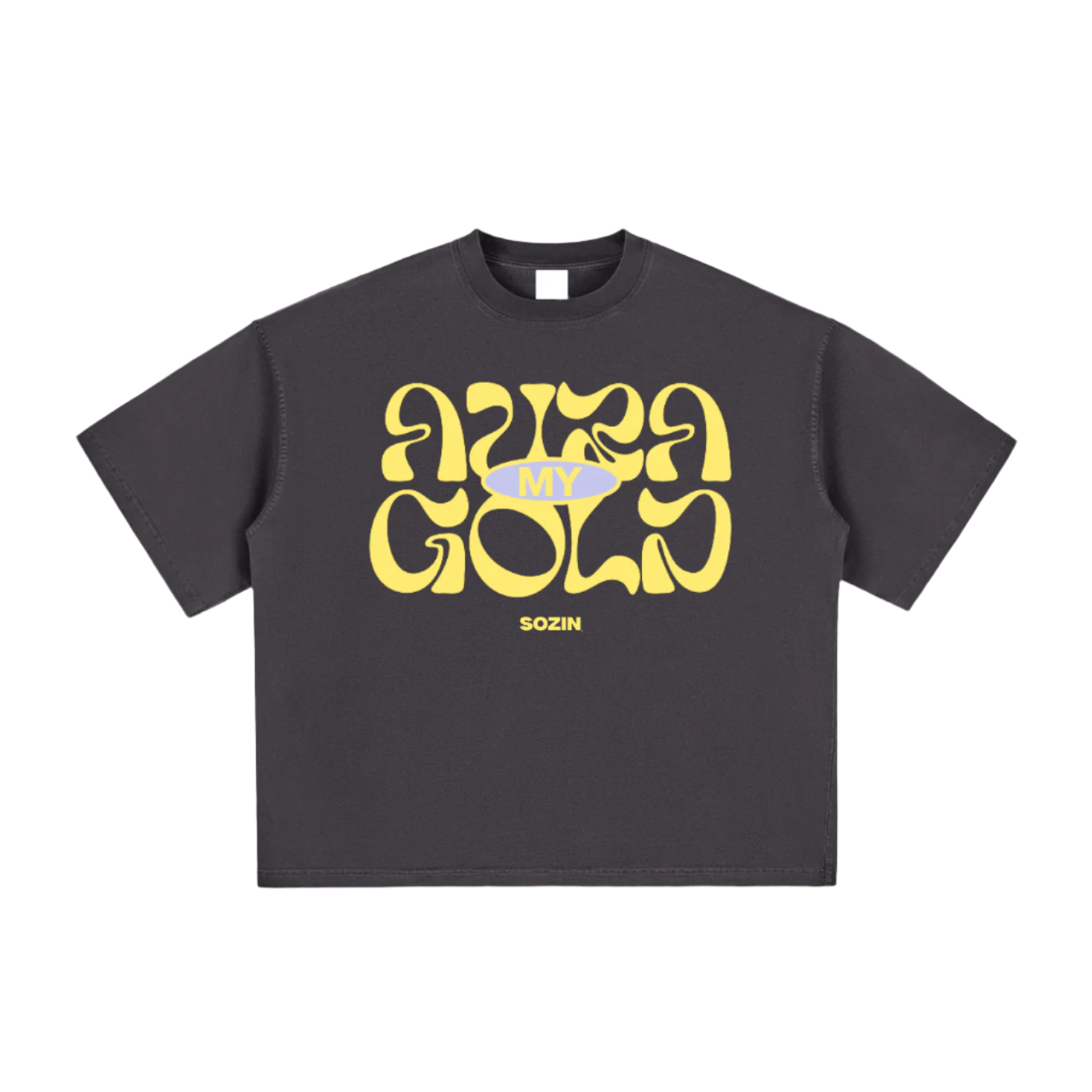 "MY AURA GOLD" Aura-Cut Vintage Box Tee (SOZIN EXCLUSIVE)