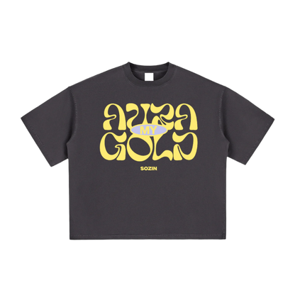 "MY AURA GOLD" Aura-Cut Vintage Box Tee (SOZIN EXCLUSIVE)