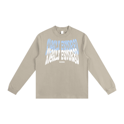"HIGHLY FAVORED" Mock Neck Sweatshirt
