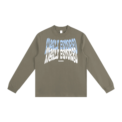 "HIGHLY FAVORED" Mock Neck Sweatshirt